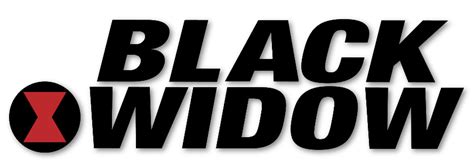 Black Widow Logo Logodix