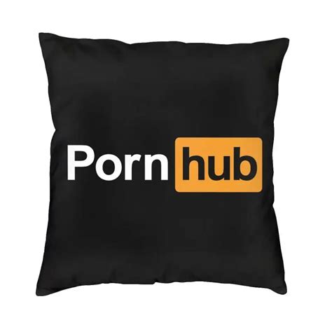 fundas de coj n con logotipo pornhub 40x40cm regalo porno hub funda de almohada para sof