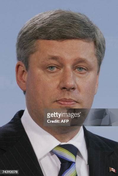 Canadian Prime Minister Stephen Harper Gives A Press Conference 04 News Photo Getty Images