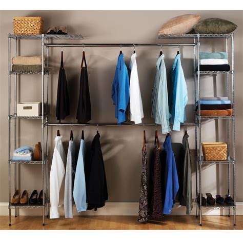 Closet organizer kit closet organization syst. Amazon.com: Seville Classics Expandable Closet Organizer ...