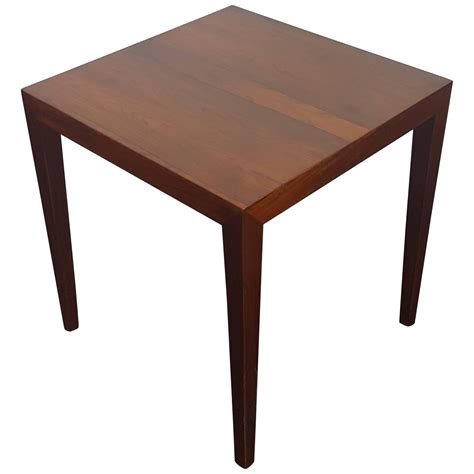 severin hansen for haslev rosewood coffee table for sale at 1stdibs