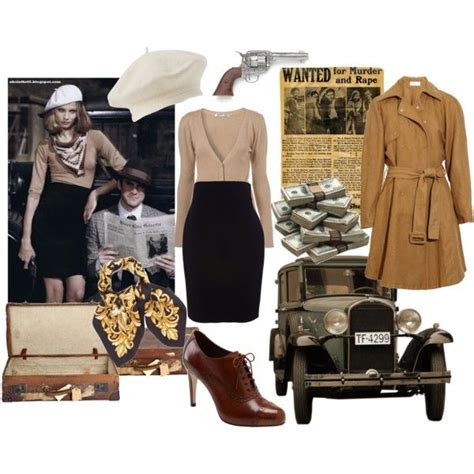 Bonnie Parker By Howdysister On Polyvore Bonnie And Clyde Halloween Costume Cool Couple