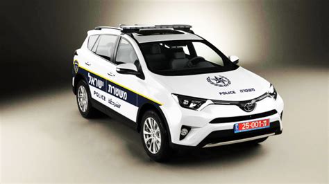 Скачать машину Toyota Rav4 Israeli Police Airport для Gta 5