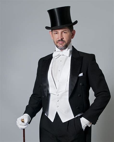 Top Hat White Tie And Tails Tophat Topper Vintagetophat Arnoweiske