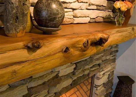Give your home, apartment or commercial building the cutting edge with antique chandeliers from olde good things. Rustic Wood and Stacked Stone Fireplace Mantels | Rustic ...