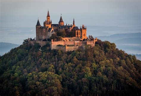 Burg Hohenzollern Castle Mist Wallpapers Hd Desktop A