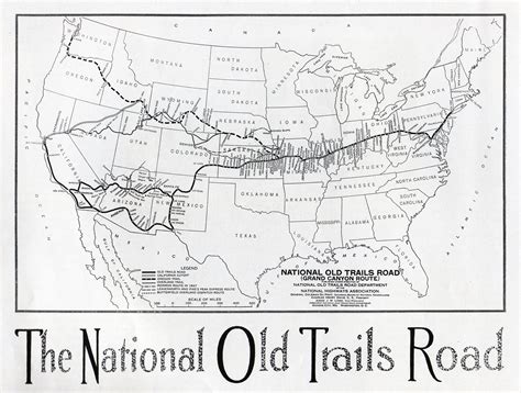 Historic Trails Map