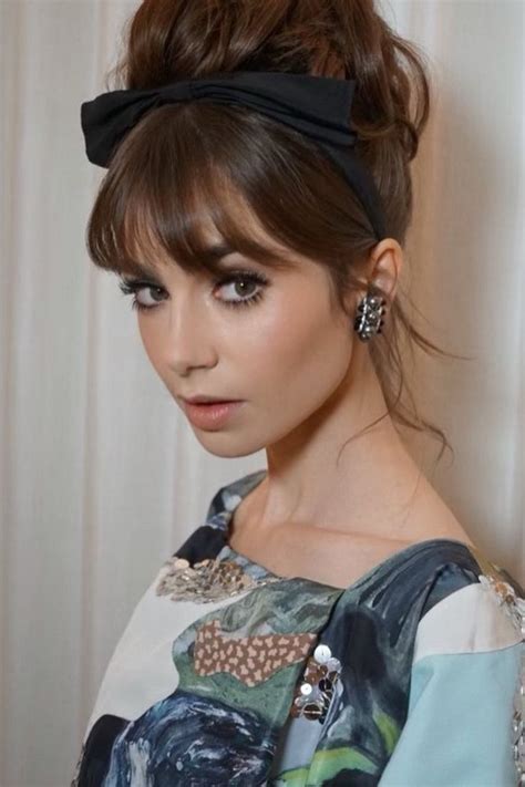 Lily Collins Sky High Hairstyle Is A Modern Take On This ‘60s Classic