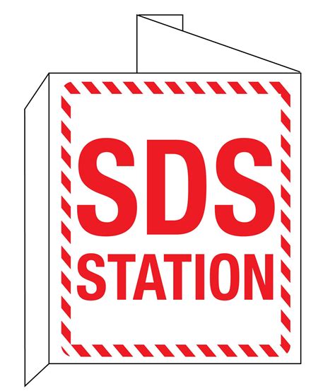 3d Sds Station Wall Sign 8x14 Carlton Industries