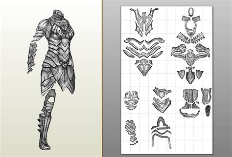 Gears Of War Foam Armor Templates