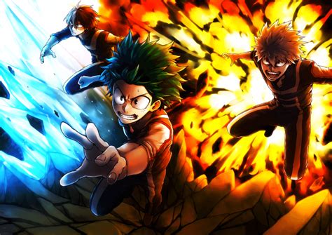 Anime Desktop Mha Wallpapers Wallpaper Cave