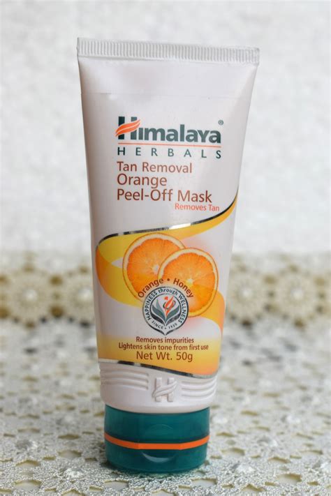 Himalaya Herbals Tan Removal Orange Face Wash Scrub Peel Off Mask