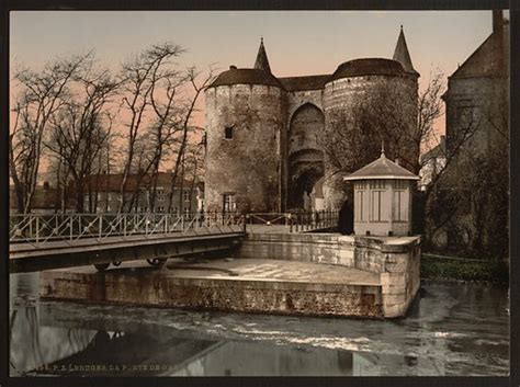 Ghent Gate Bruges Belgium Look And Learn History Picture Library