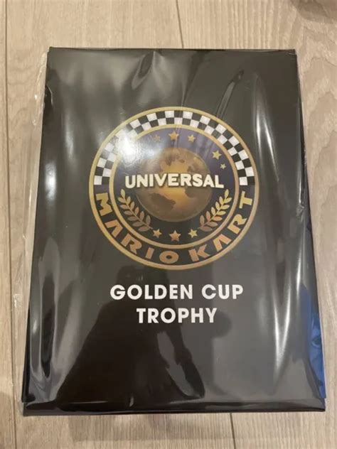 Usj Super Nintendo World Mario Kart Golden Cup Trophy Ornament