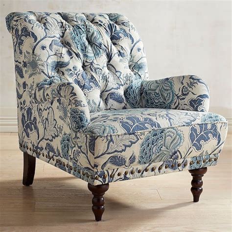 Product title accent chair with storage ottoman, blue average rating: 21 Country Home Decor Ideas