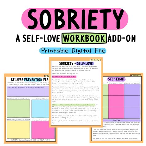 Self Esteem Worksheets For Adults In Additions Recovery