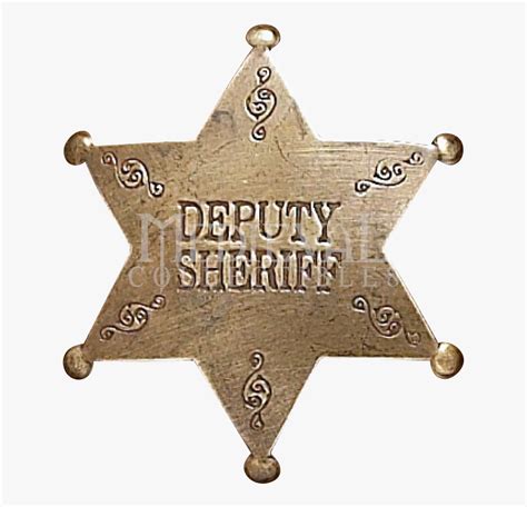 Deputy Sheriff Badge Svg