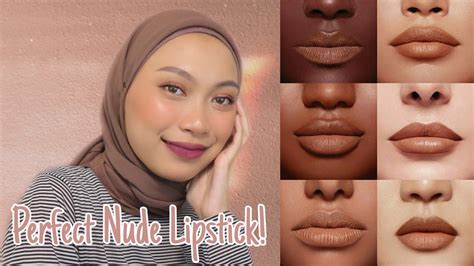 Eps Cara Pilih Nude Lipstik Sesuai Warna Kulit Lips N Tricks Youtube