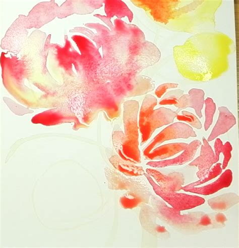 Watercolor Peony Watercolor Flowers Paintings Easy Watercolor