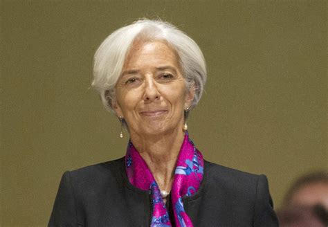 christine lagarde managing director of the imf was just nominated for