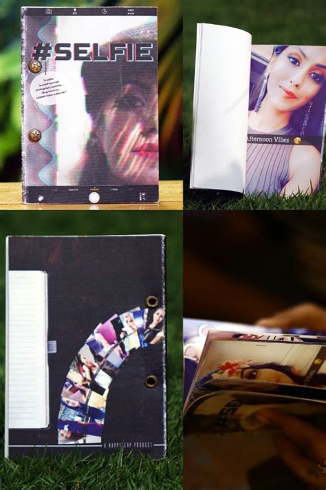 Hashtag Selfie Selfie Book Mini Photo Album Book Of Pictures