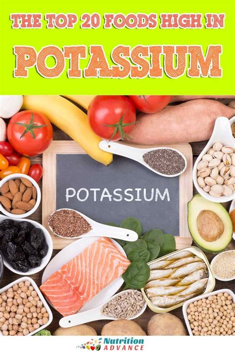 20 Of The Best Dietary Sources Of Potassium High Potassium Foods