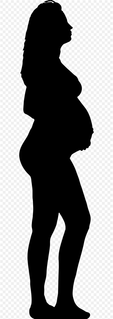 Silhouette Pregnancy Woman Clip Art PNG 542x2306px Silhouette Art