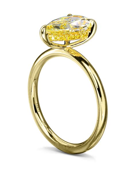 Yellow Diamond Gold Ring