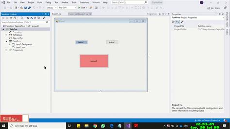 Visual Studio Tour Part 3 How To Add Multiple Windows Forms App In