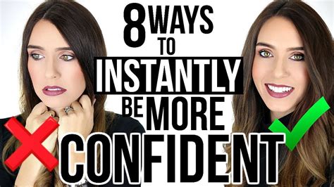 8 Instant Ways To Look And Feel More Confident Youtube