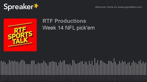 Week 14 Nfl Pickem Youtube