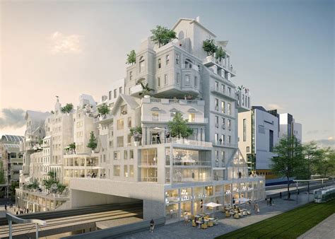 Périphériques Affordable Housing Proposal Reinvents Paris Through