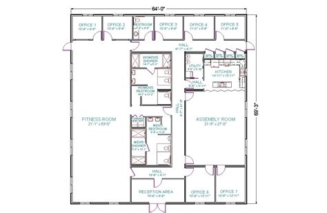 * floor plan updates are in progress. Modular Fitness Center | TLC Modular Homes