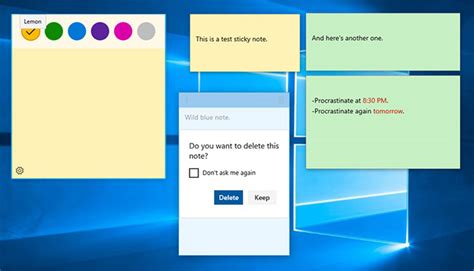 Download simple sticky notes for windows now from softonic: How To Add Sticky Notes To Your Windows 10 Desktop