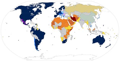 map of gay rights around the world [2000x1026] lgbt