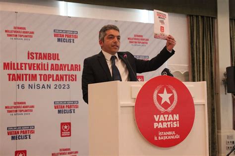 Vatan Partİsİ İstanbul 3 BÖlge Mİlletvekİlİ Adayi Mustafa İlker YÜcel