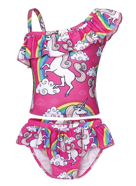 Buy Swimwear For Girls Unicorn Bathing Suit Summer Beach Party Swimsuit