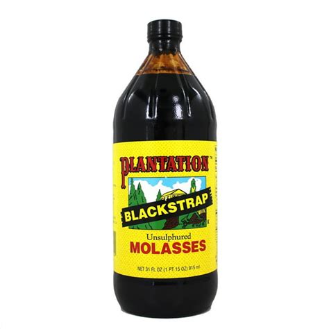 Plantation Blackstrap Unsulphured Molasses 31 Fl Oz