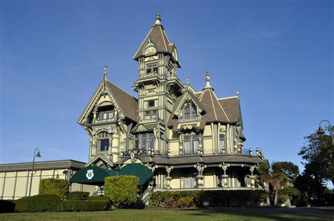 Beautiful Victorian Architecture The Carson Mansion In Eureka Ca Oc