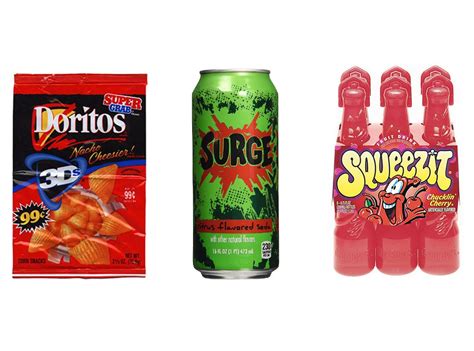 Discontinued Foods We Really Need Back In Our Lives Surge Squeezits D Doritos And More