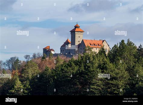 View Of Wachsenburg Castle In Thuringia Stock Photo Alamy