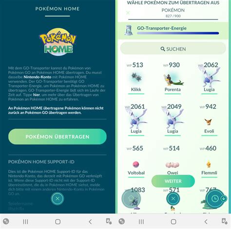 Klicke auf den button um mehr über team go rocket zu erfahren Pokémon GO mit Home verbinden und Pokémon übertragen