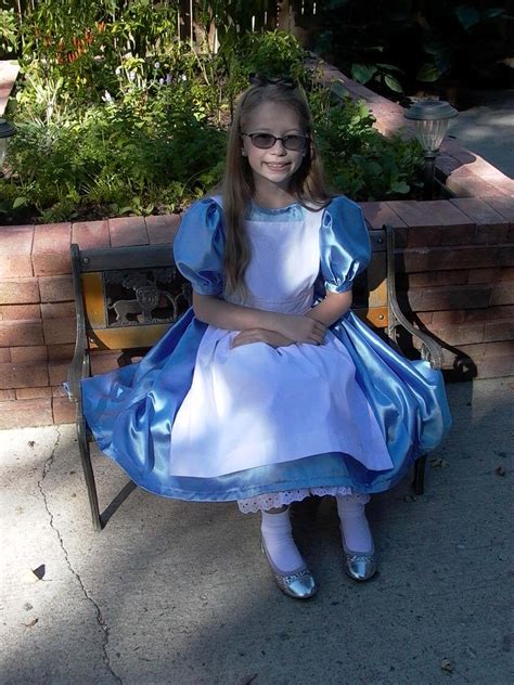 Girls Alice In Wonderland Costume Etsy