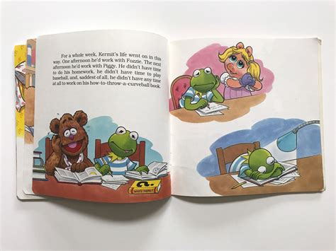 Muppet Kids Jim Henson 1991 Too Many Promises Book Children Etsy