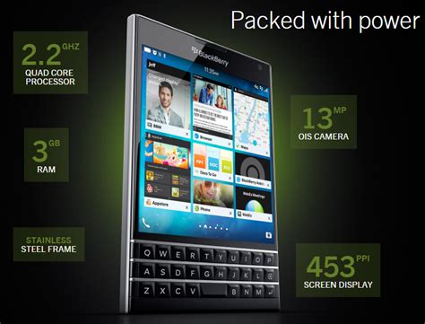 Blackberry Passport India Price Features And Hands On Review