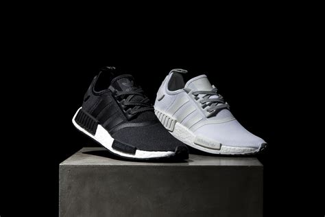 Adidas Nmd Reflective Black And White
