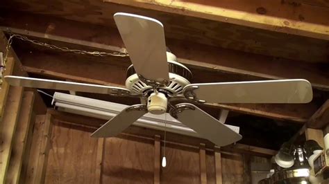 Hunter fan 52 in fresh white contemporary indoor ceiling fan with remote control. Hunter Studio Series Ceiling Fan - YouTube