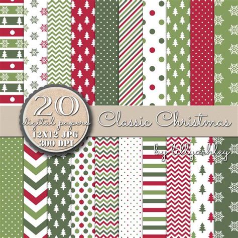 Christmas Scrapbook Paper Holiday Scrapbook Christmas Papers