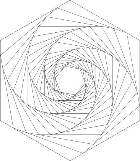 Drawing Geometric Whirls With Templates String Art Patterns