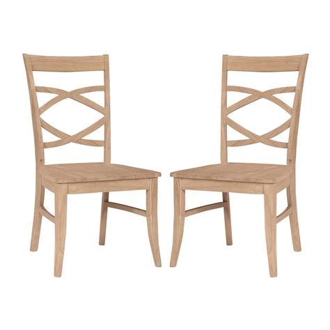 Leather dining room chairs dinning chairs kitchen chairs dining chair set dining room furniture table and chairs side chairs lounge chairs dining tables. International Concepts Milano Unfinished Wood Side Chair ...